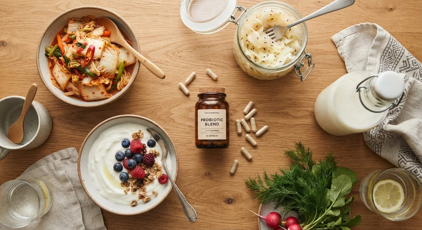 Fermented Foods vs. Probiotic Supplements: What Actually Supports Gut Health?