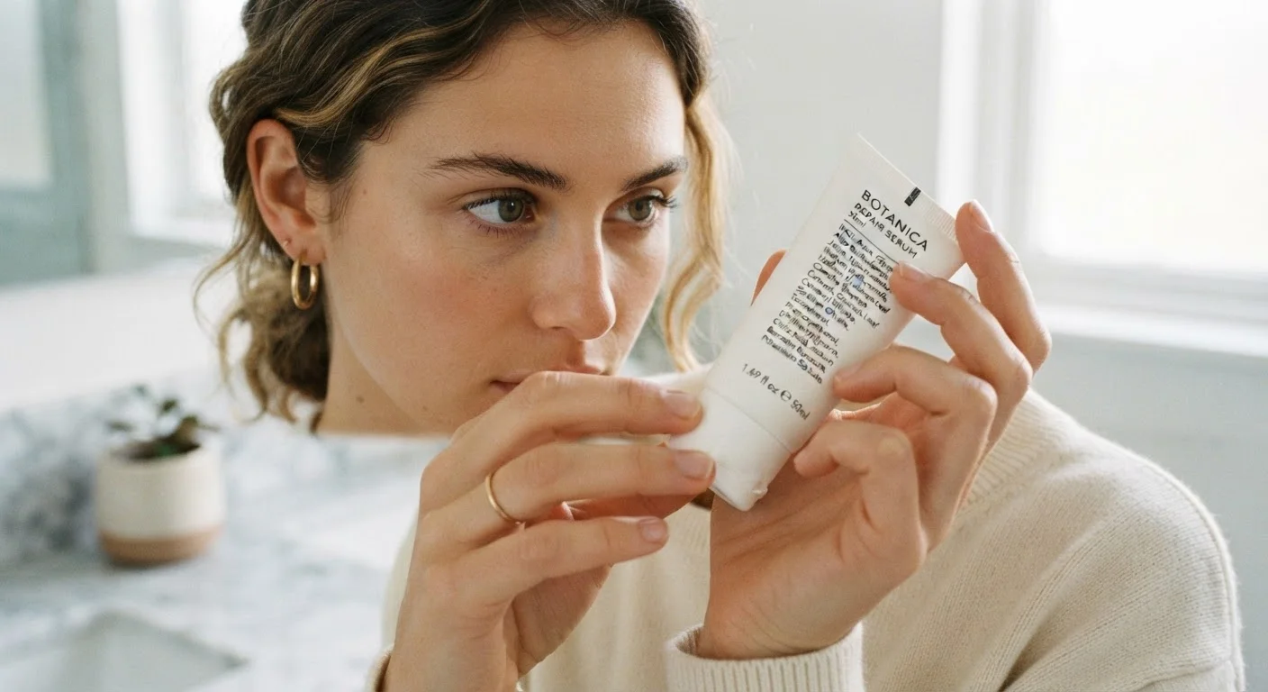 Reading a Cosmetic Ingredient List Without a Chemistry Degree