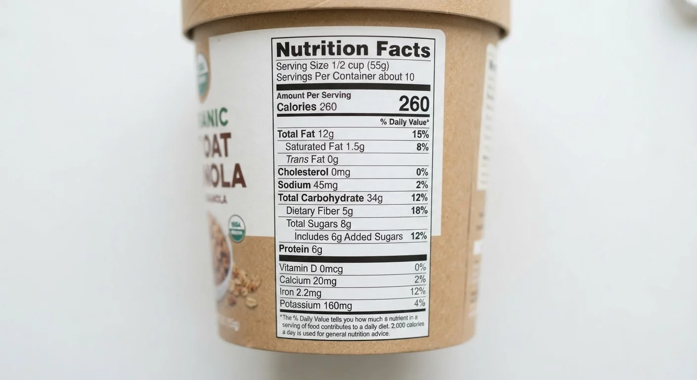 Reading a Nutrition Label Without Getting Lost