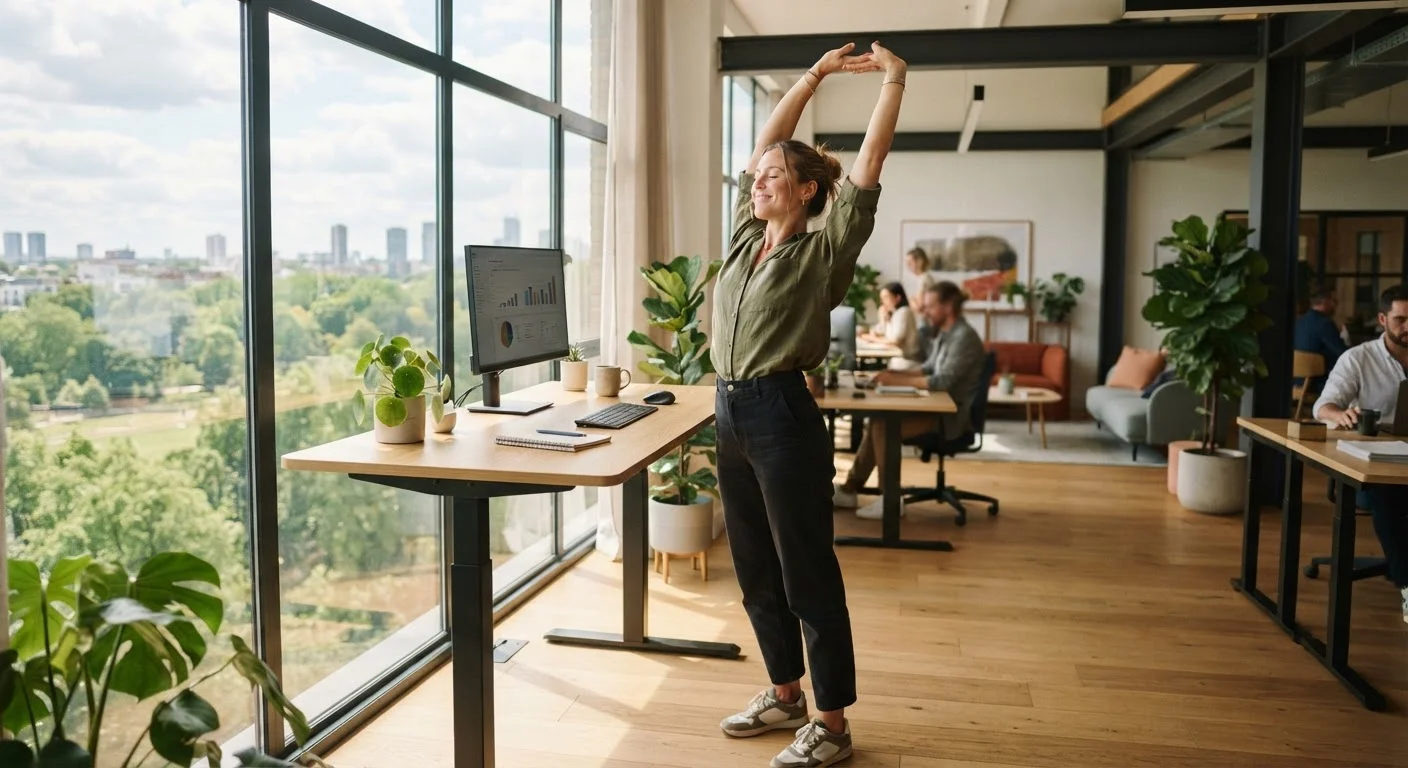 Sedentary Hours at a Desk Don't Have to Mean a Sedentary Body