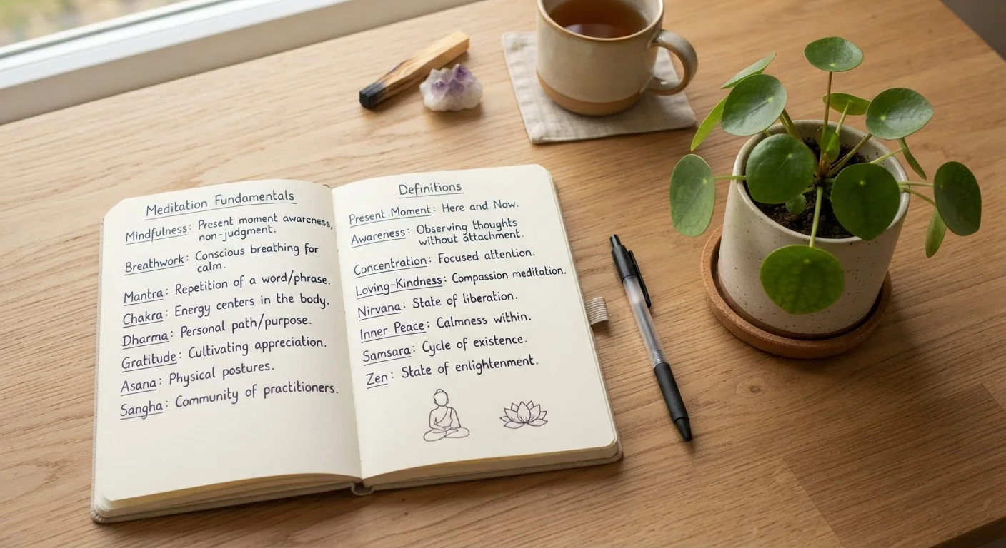 The Glossary Every New Meditator Should Bookmark