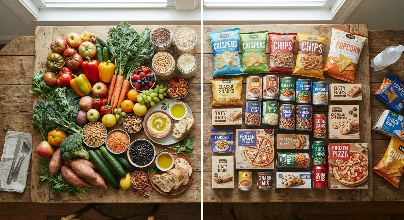 Whole Foods vs Processed Foods: Understanding the Real Difference