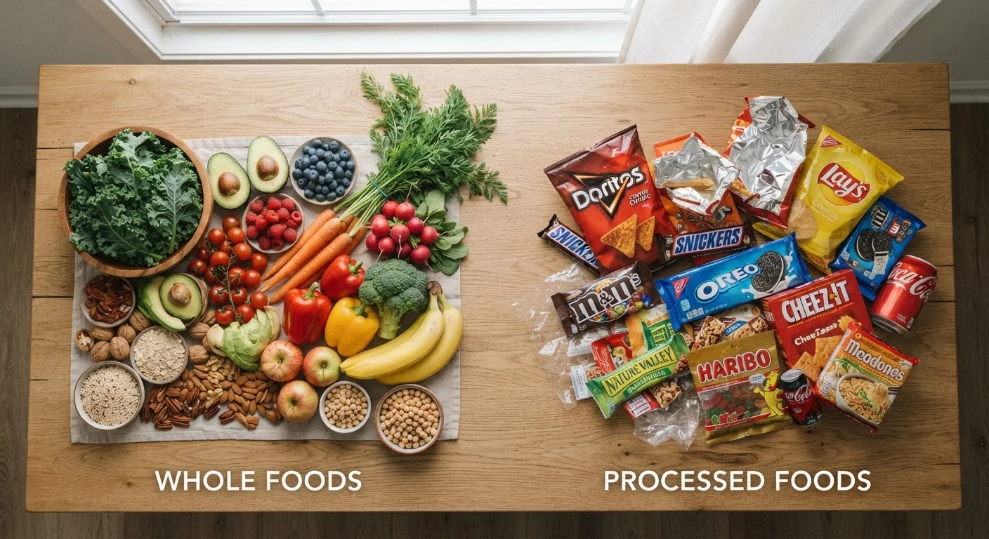 Whole Foods vs. Ultra-Processed Foods: How They Differ in Their Effects on Mood