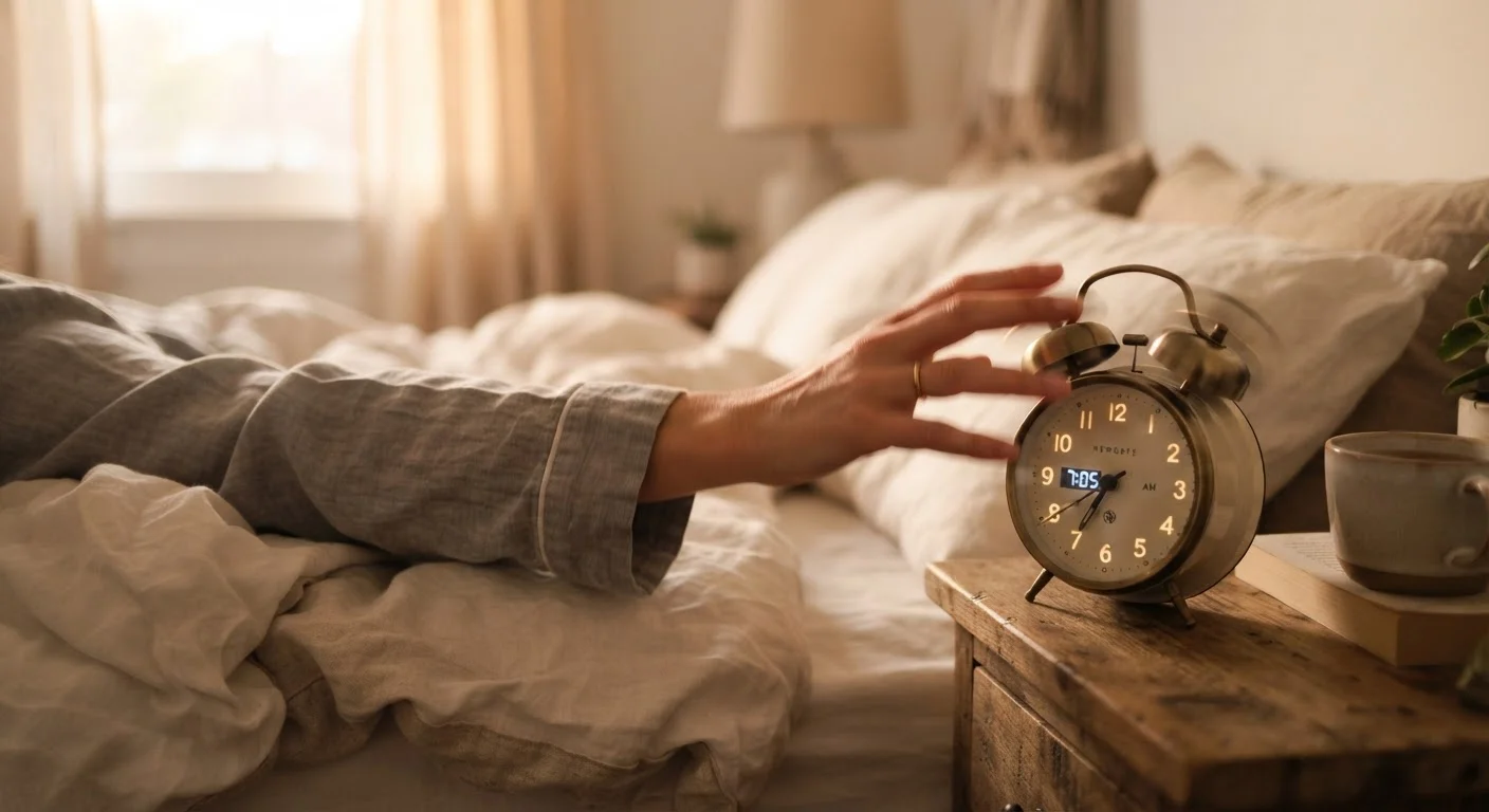 Why Hitting Snooze Fragments Your Sleep — And What to Do Instead